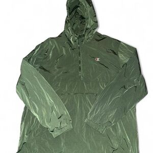 Champion Olive Windbreaker Jacket for Men